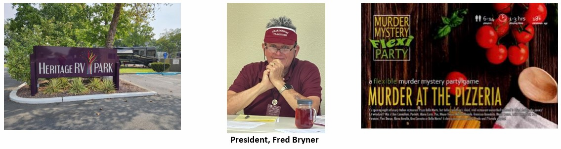 President of the Chardonnay Travelers